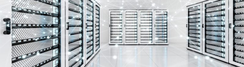 silver server room