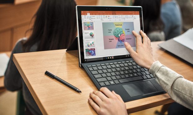 Microsoft Surface education environment